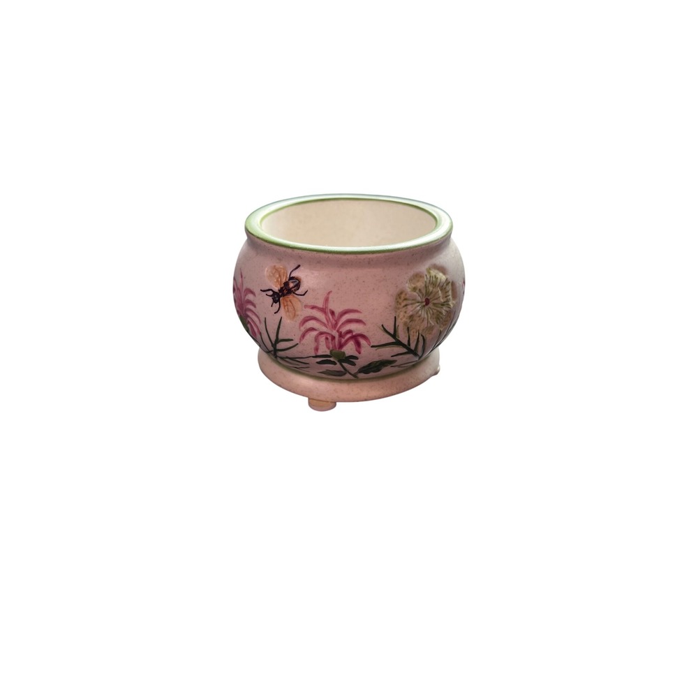 Yankee Candle Ceramic Tea Light Holder Wildflower Bumblebee Garden Votive Cup